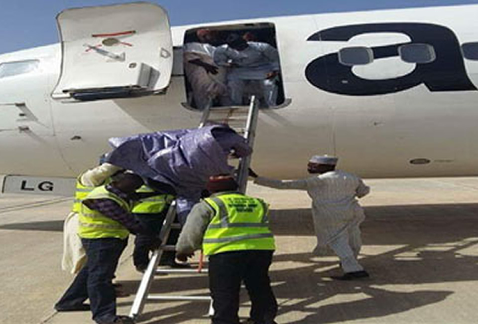 Nigerian Airline Ladder Scandal